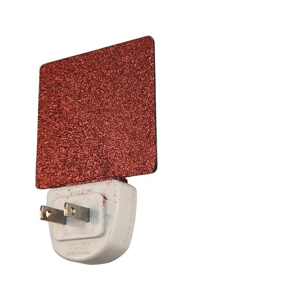 Unicorn-Themed Glitter Night Light With Red Roses & Sparkle Accents - Picture 6 of 10